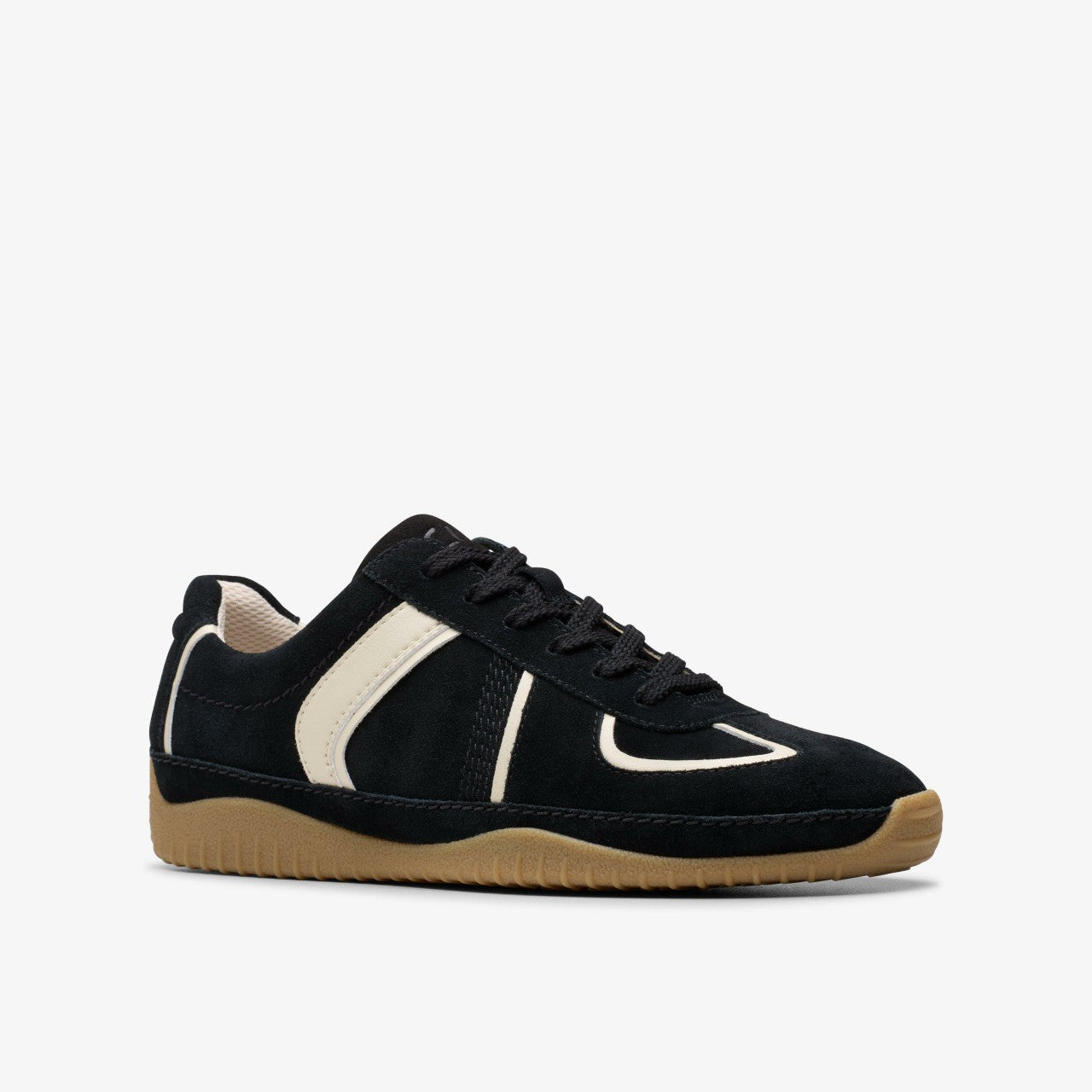 Meridor Lo Black Combination Suede | Clarks online - Women