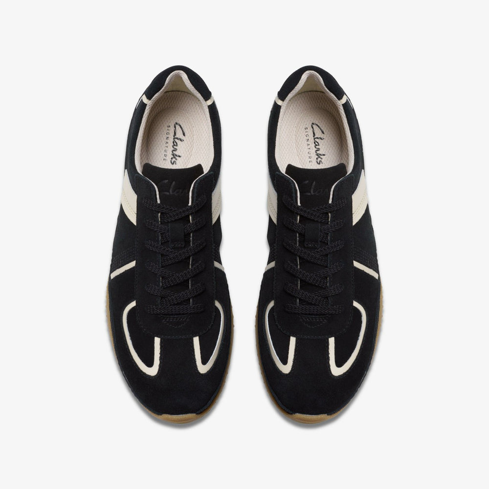 Meridor Lo Black Combination Suede | Clarks online - Women
