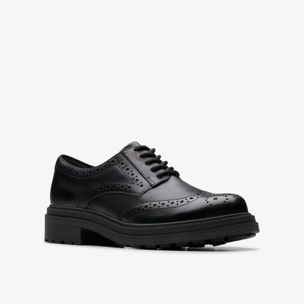 Orinoco3 Derby Black Leather | Clarks discount - Women