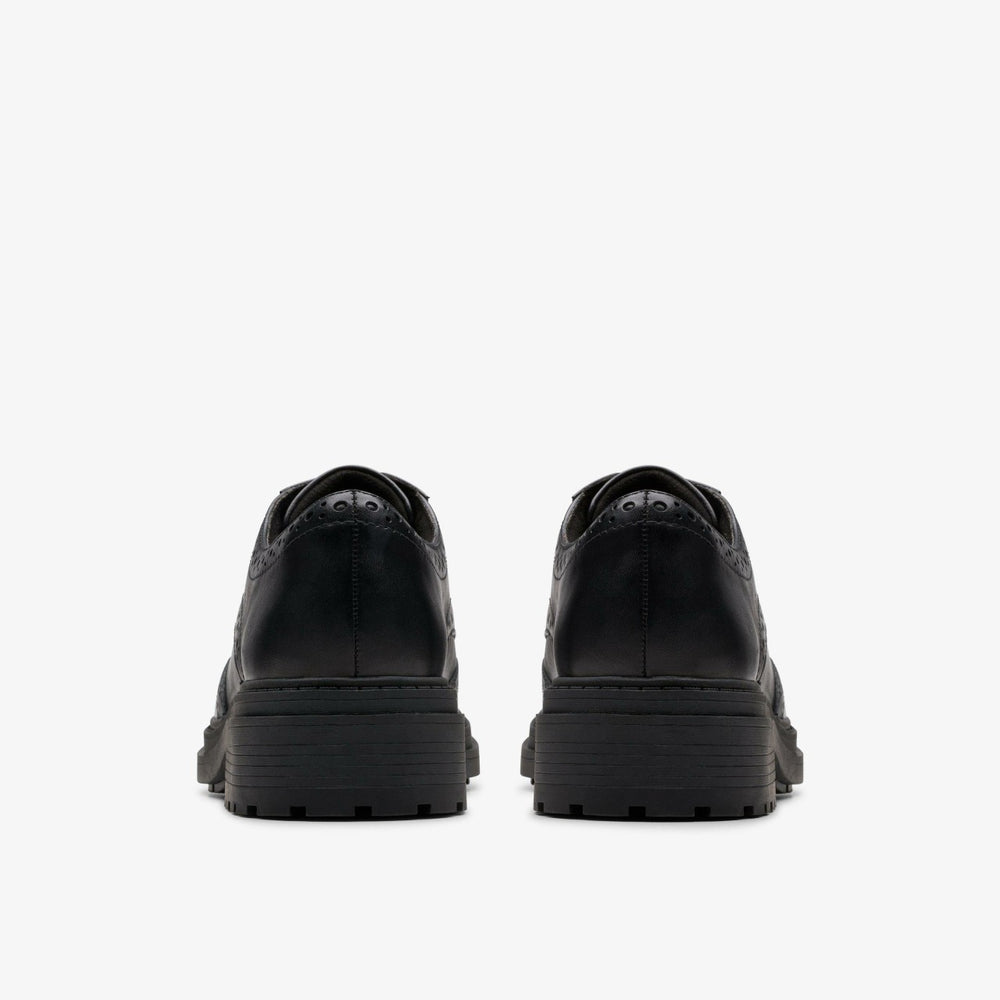 Orinoco3 Derby Black Leather | Clarks discount - Women