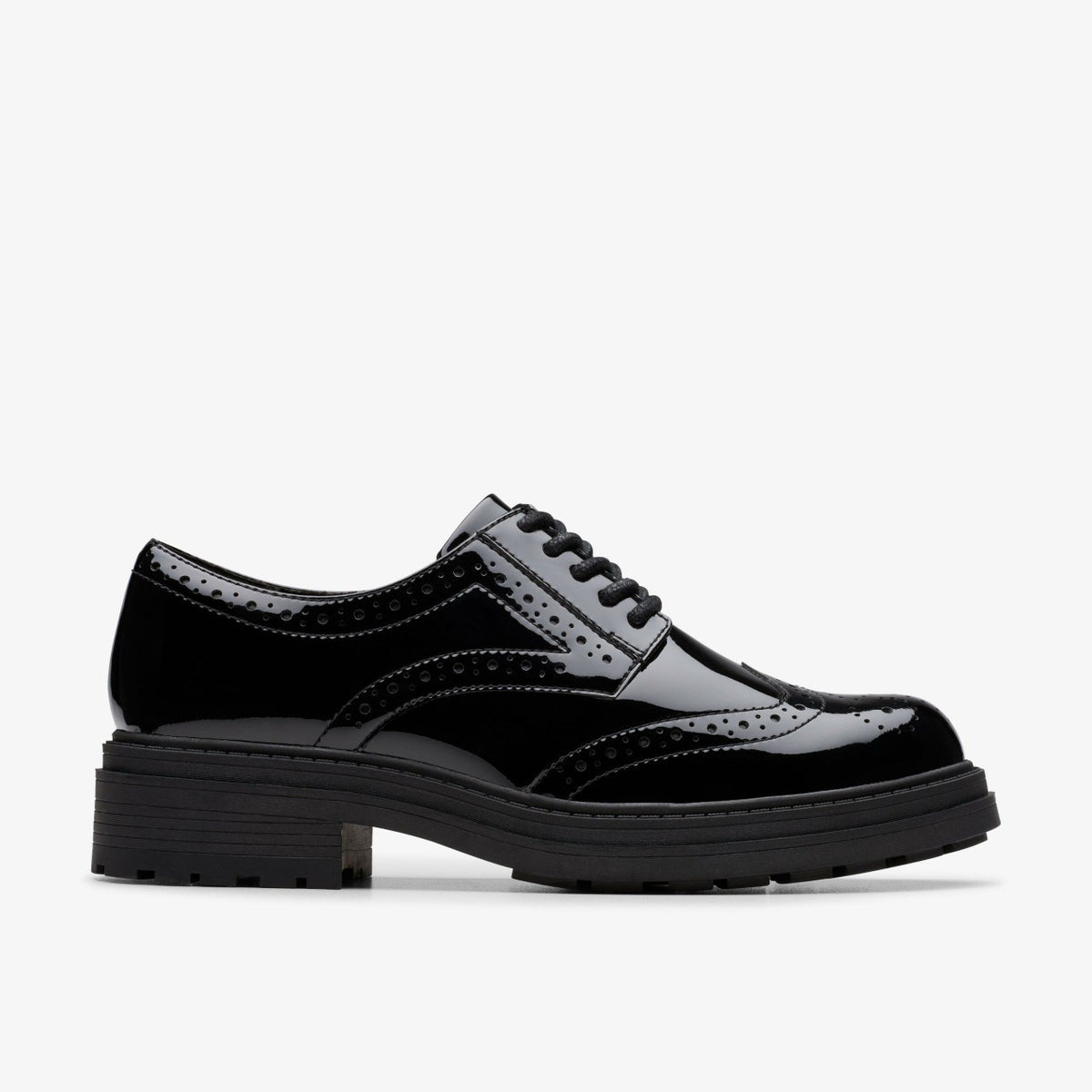 Orinoco3 Derby Black Patent | Clarks outlet - Women