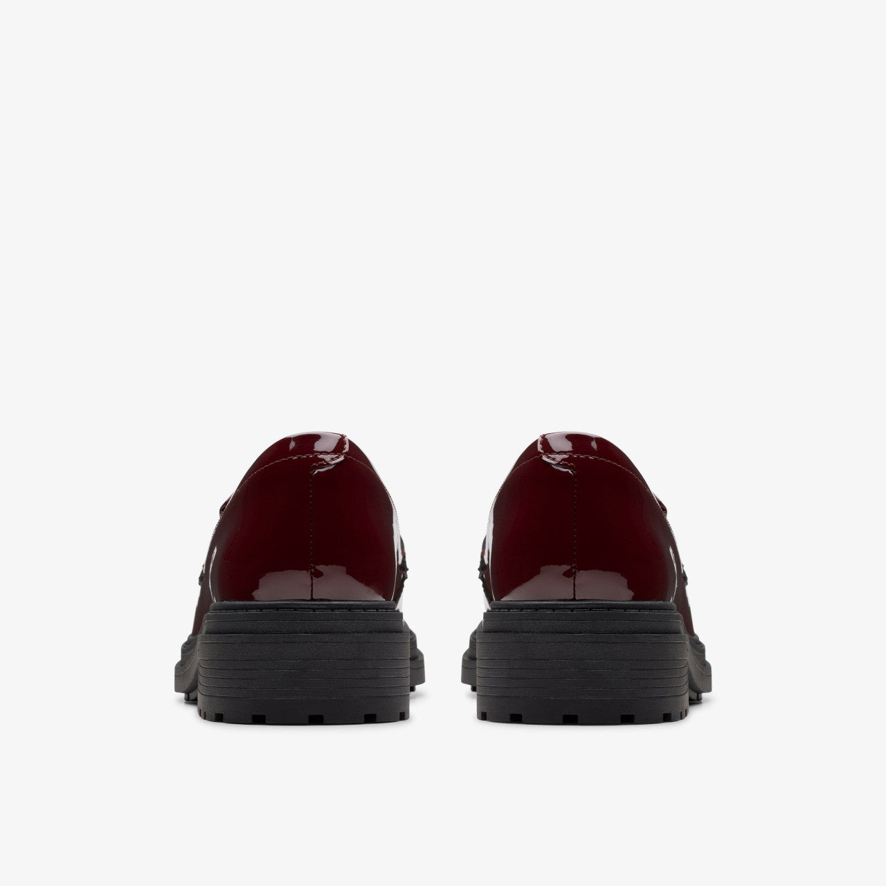 Orinoco 3 Edge Burgundy Patent | Clarks on Sale - Women