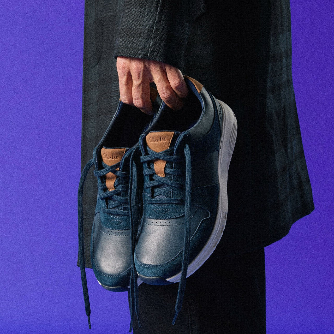 Motion Trek Go Navy Combination | Clarks outlet - Men