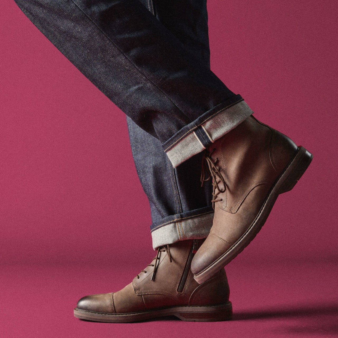 Aldwin Cap Brown Leather | Clarks for sale - Men