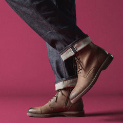 Aldwin Cap Brown Leather | Clarks for sale - Men