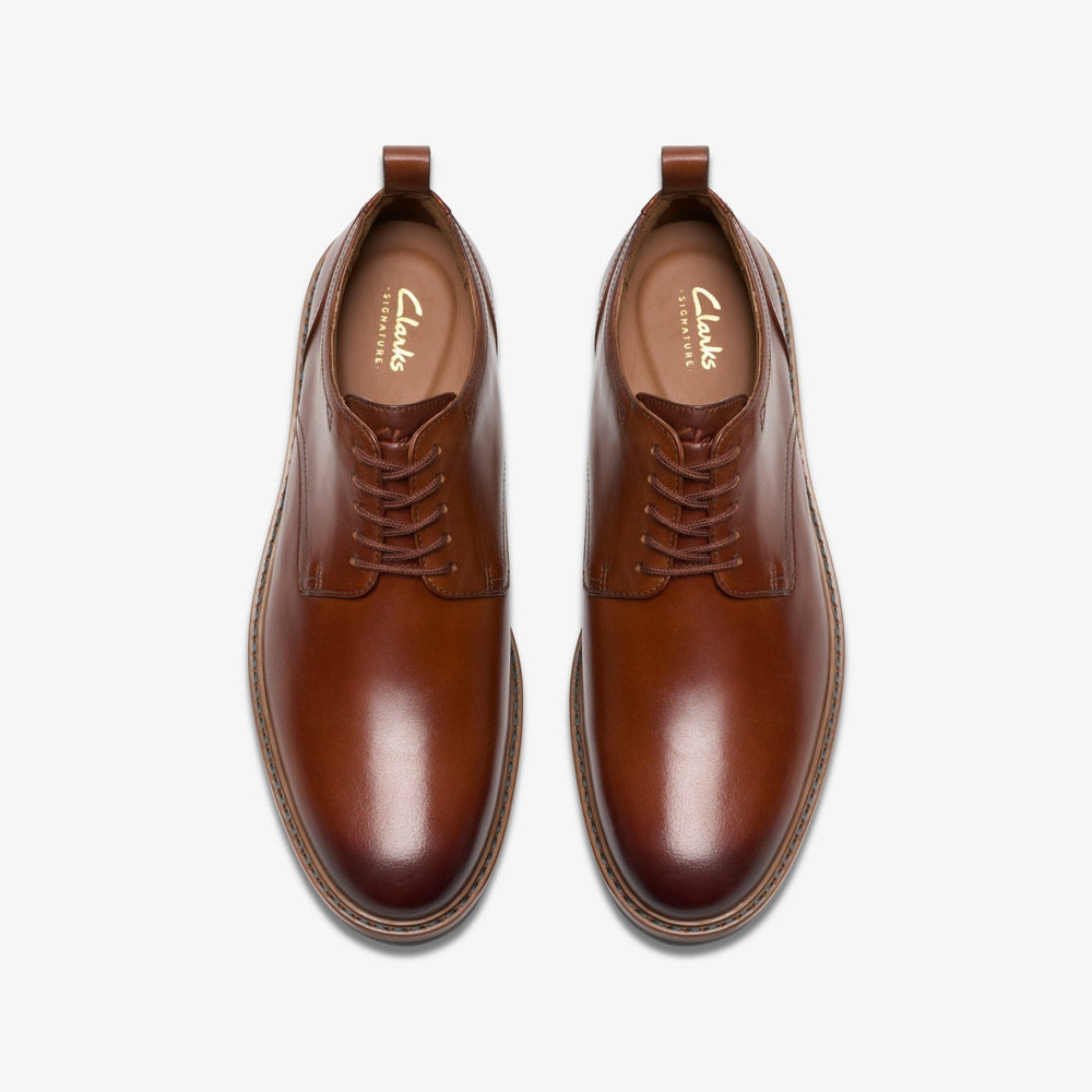 Aldwin Lace Tan Leather | Clarks online - Men