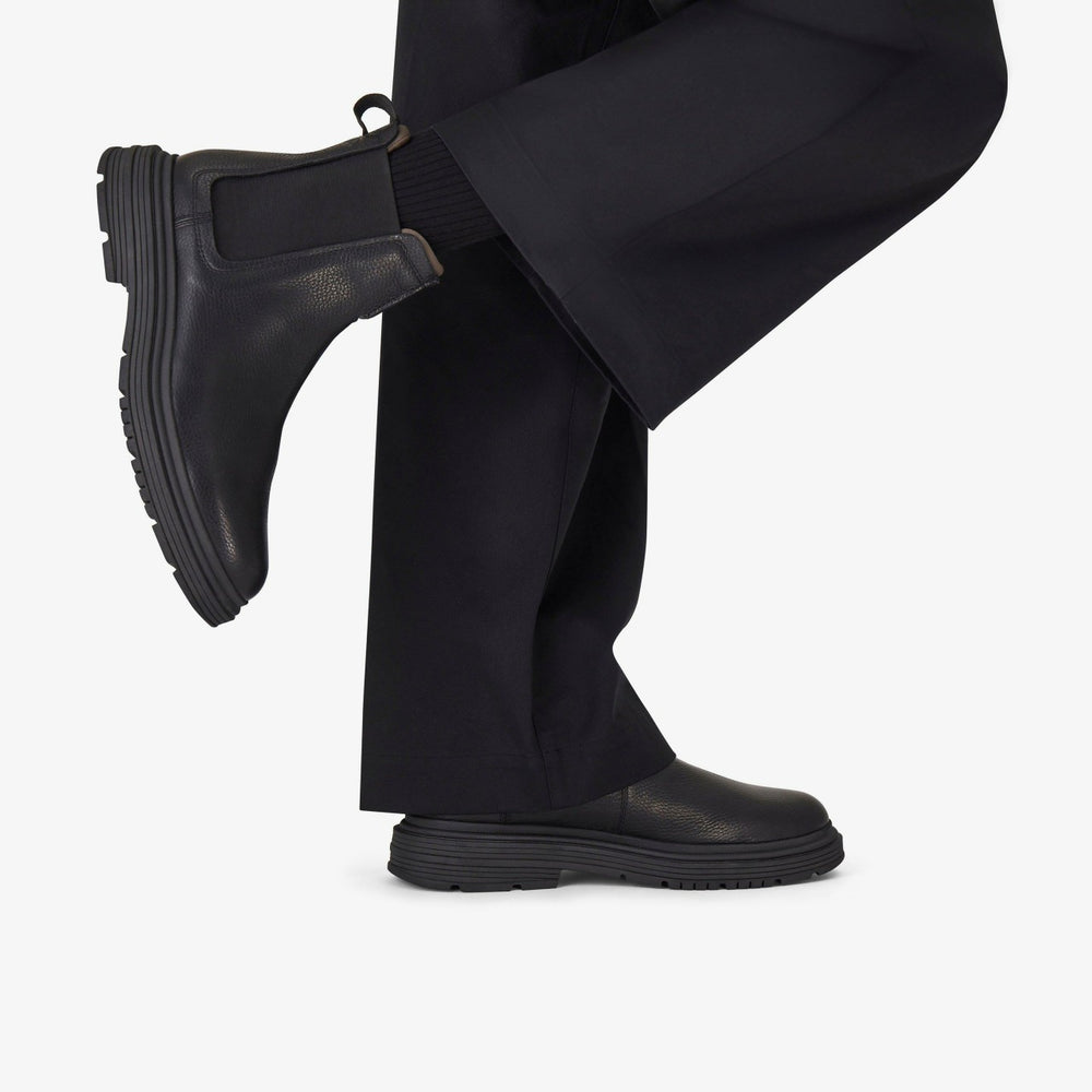 Badbury Easy Black Leather | Clarks discount - Men