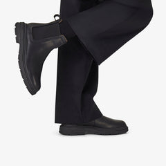 Badbury Easy Black Leather | Clarks discount - Men