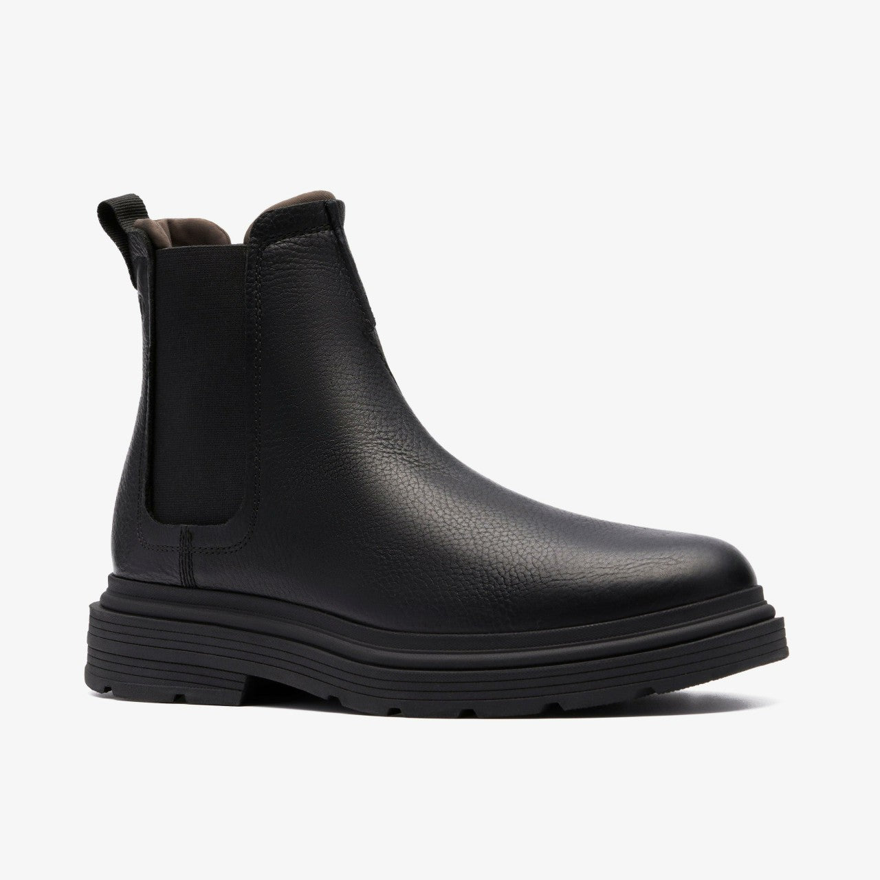 Badbury Easy Black Leather | Clarks discount - Men