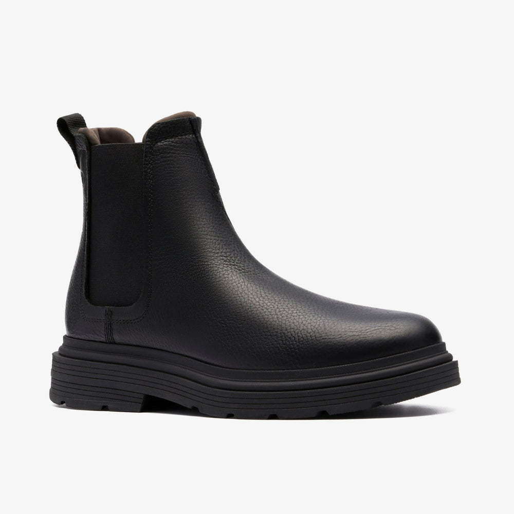 Badbury Easy Black Leather | Clarks discount - Men