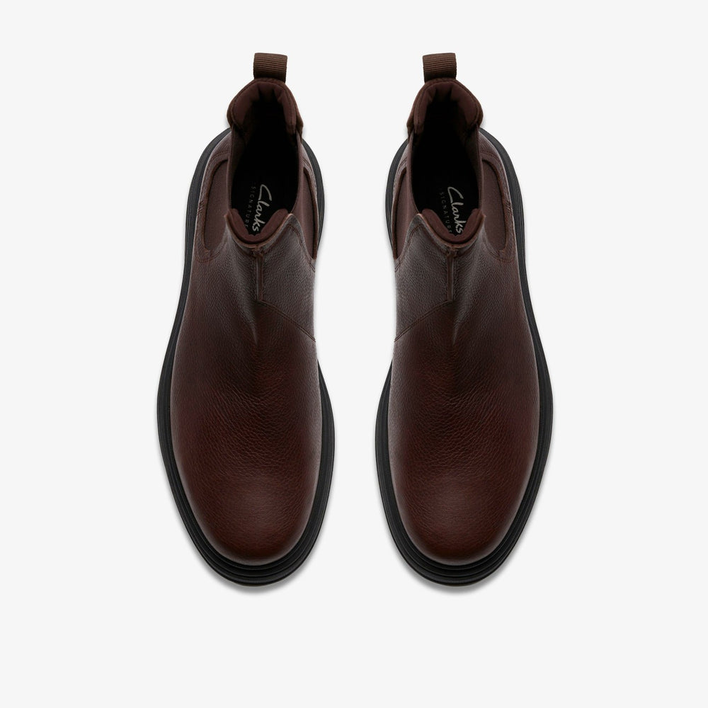 Badbury Easy Dark Brown Leather | Clarks Sale - Men