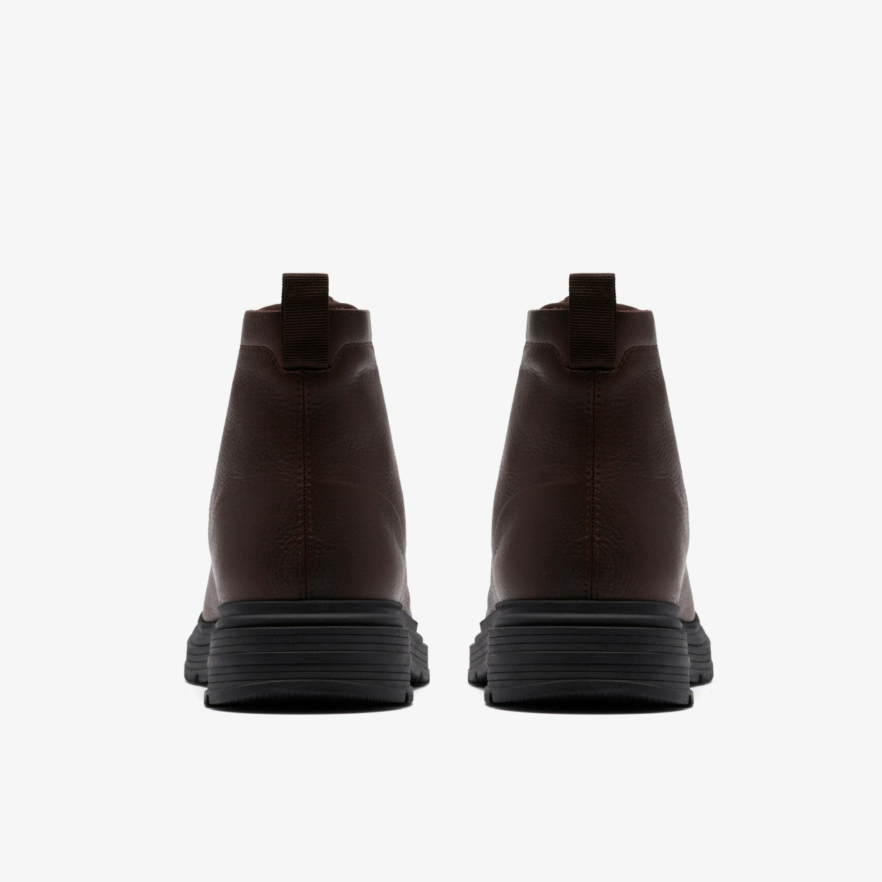 Badbury Hi Waterproof Brown Warmlined Leather | Clarks discount - Men