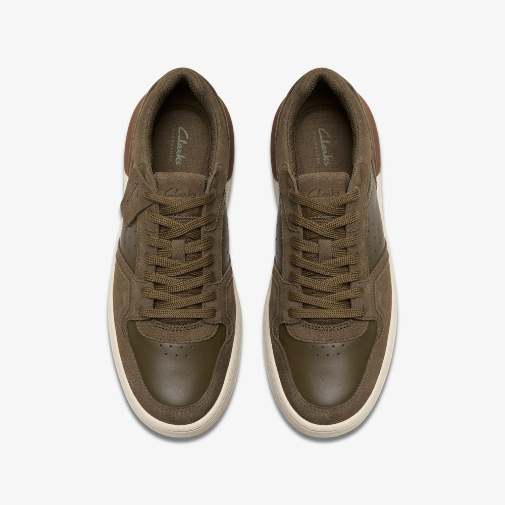 Courtlite2 Lo Khaki Suede | Clarks Sale - Men