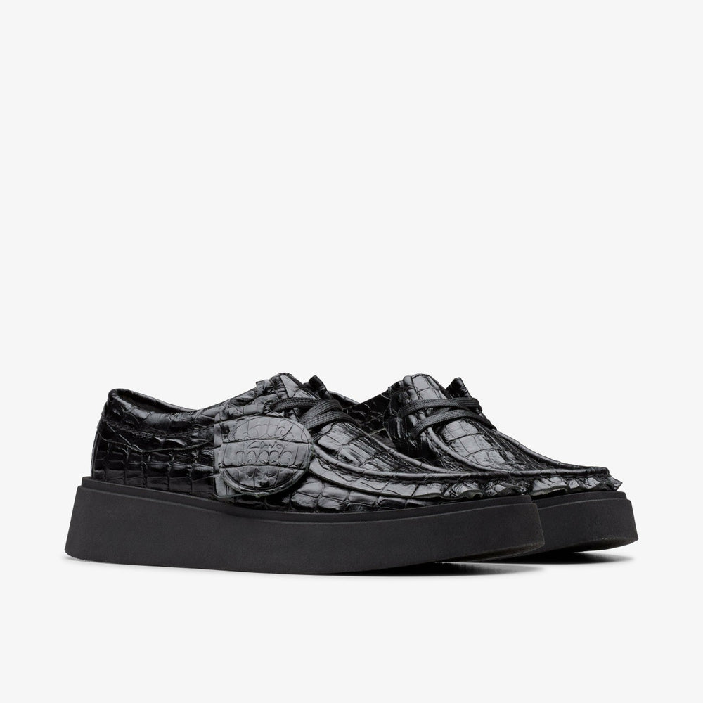 Martine Rose Torview Womens Black Leather | Clarks for sale - Women