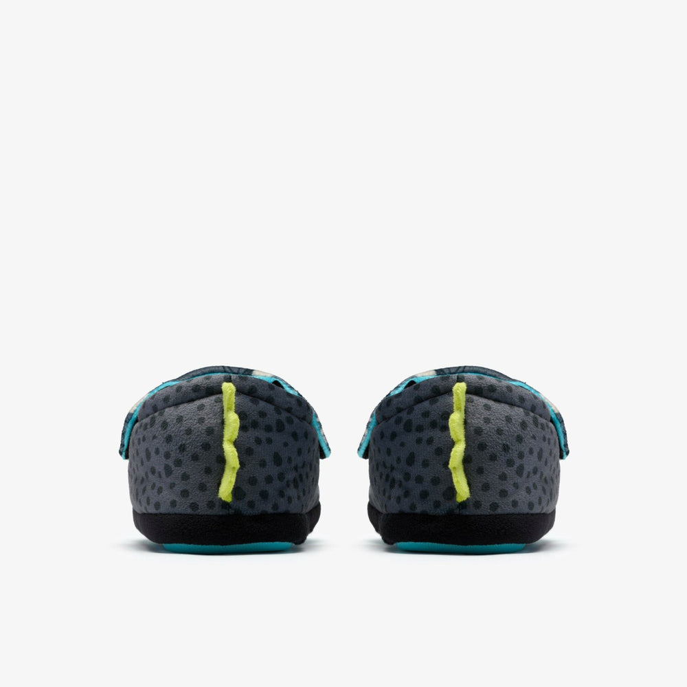 Fluffy Snug Kid Dark Grey Interest | Clarks online - Kids