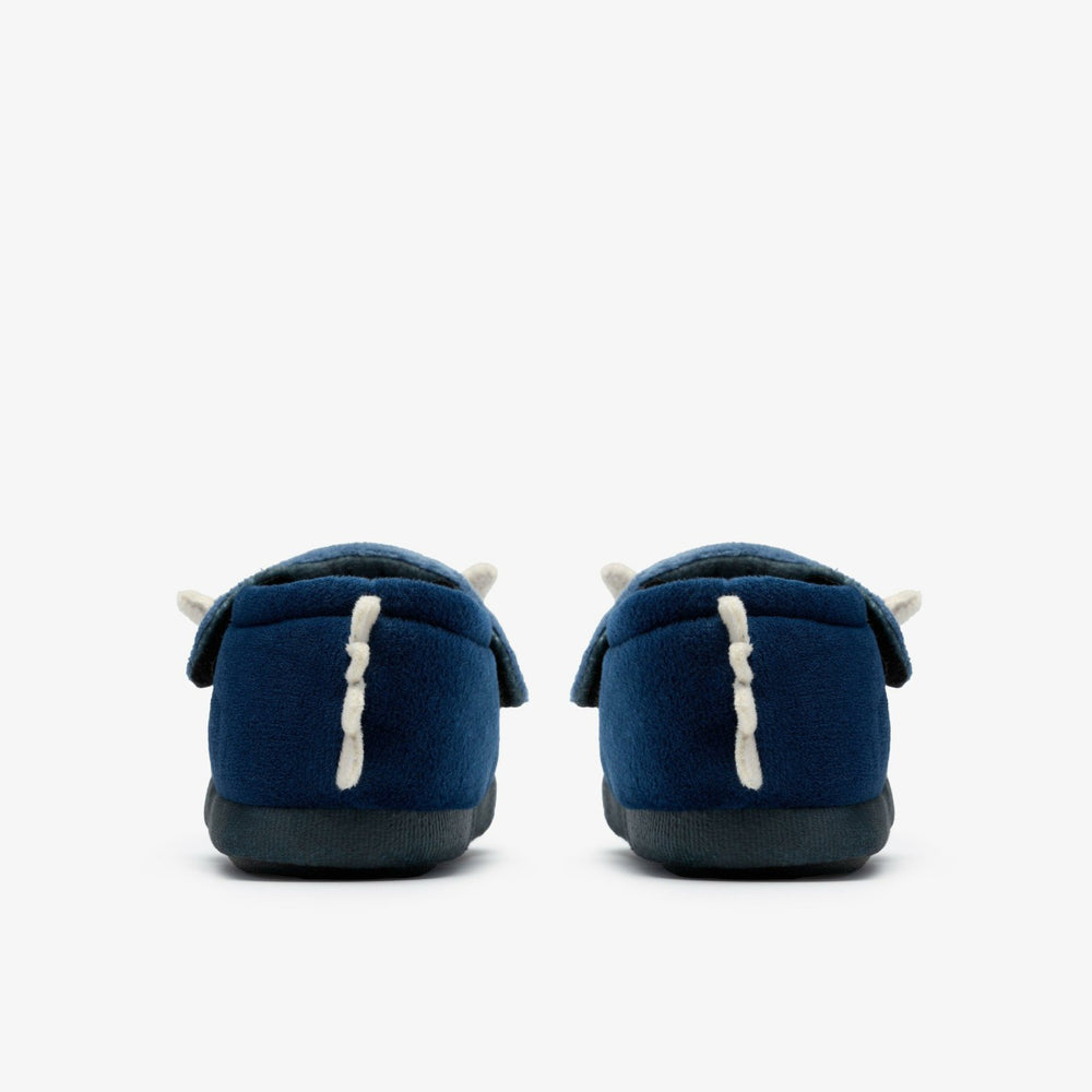 Fluffy Snug Toddler Navy | Clarks Sale - Babies / Kids