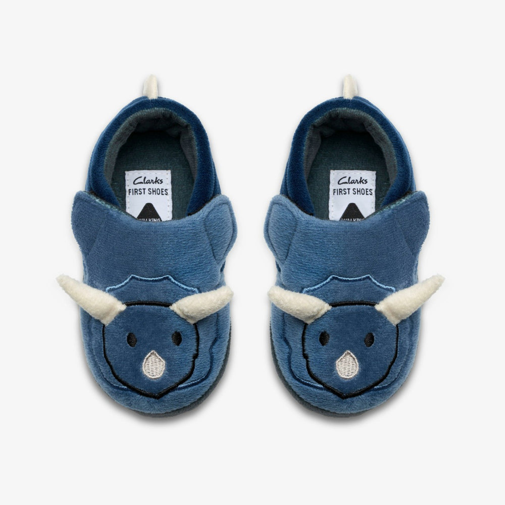 Fluffy Snug Toddler Navy | Clarks Sale - Babies / Kids
