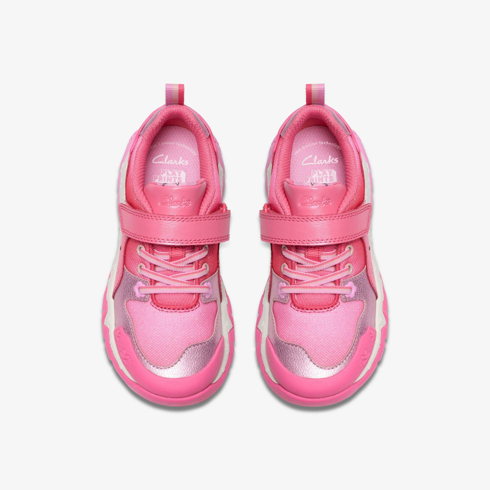 Tidal Shell Kid Pink | Clarks online - Kids