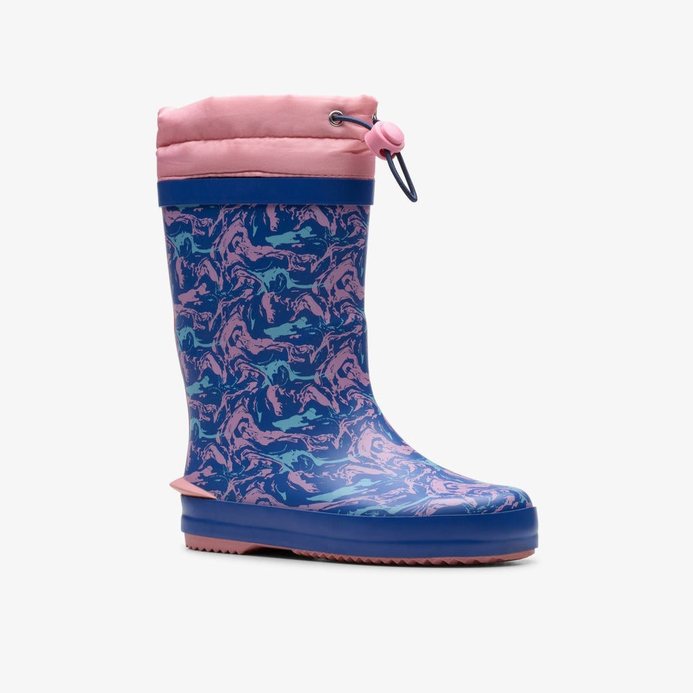 Tarri Race Kid Blue Combination | Clarks Sale - Kids