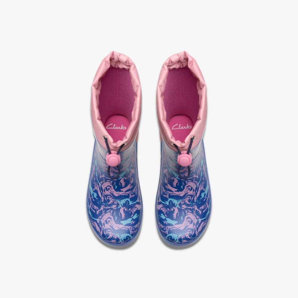 Tarri Race Kid Blue Combination | Clarks Sale - Kids