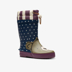 Tarri Race Toddler Navy Combination | Clarks discount - Kids