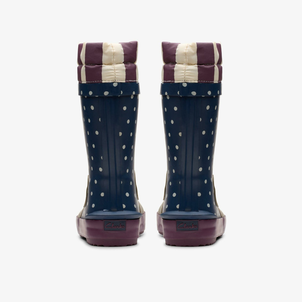 Tarri Race Toddler Navy Combination | Clarks discount - Kids