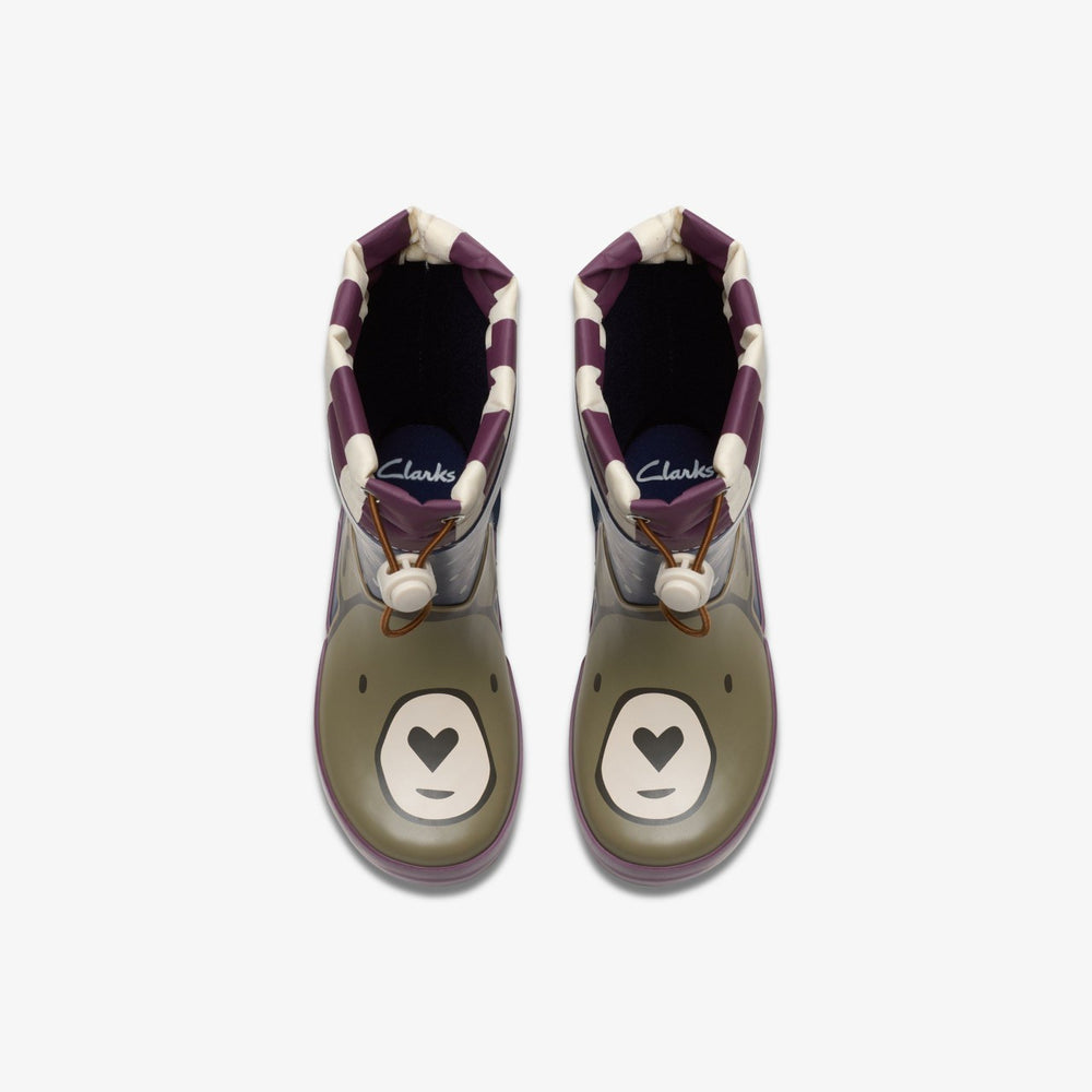 Tarri Race Toddler Navy Combination | Clarks discount - Kids