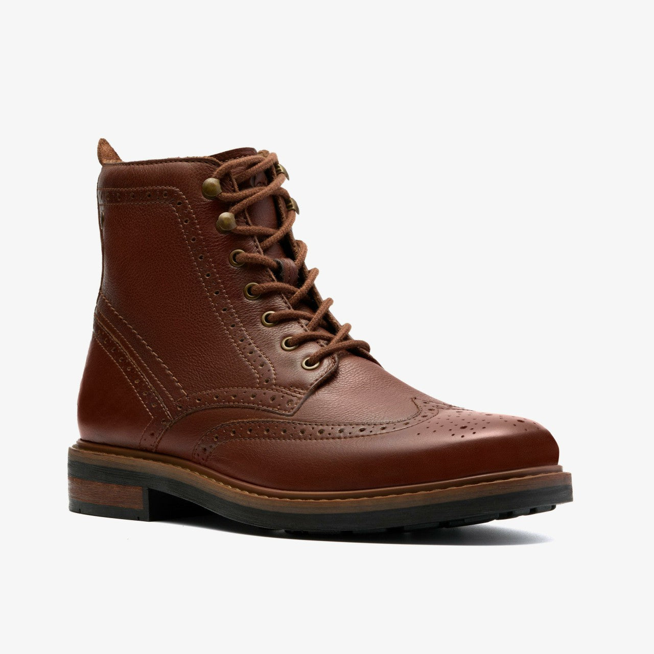 Newford Lace Boot Mid Tan Leather | Clarks Sale - Men
