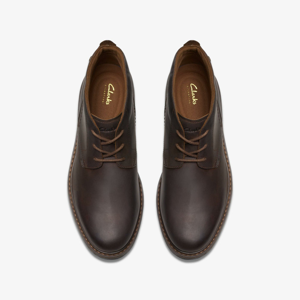 Newford Mid Beeswax Leather | Clarks Sale - Men