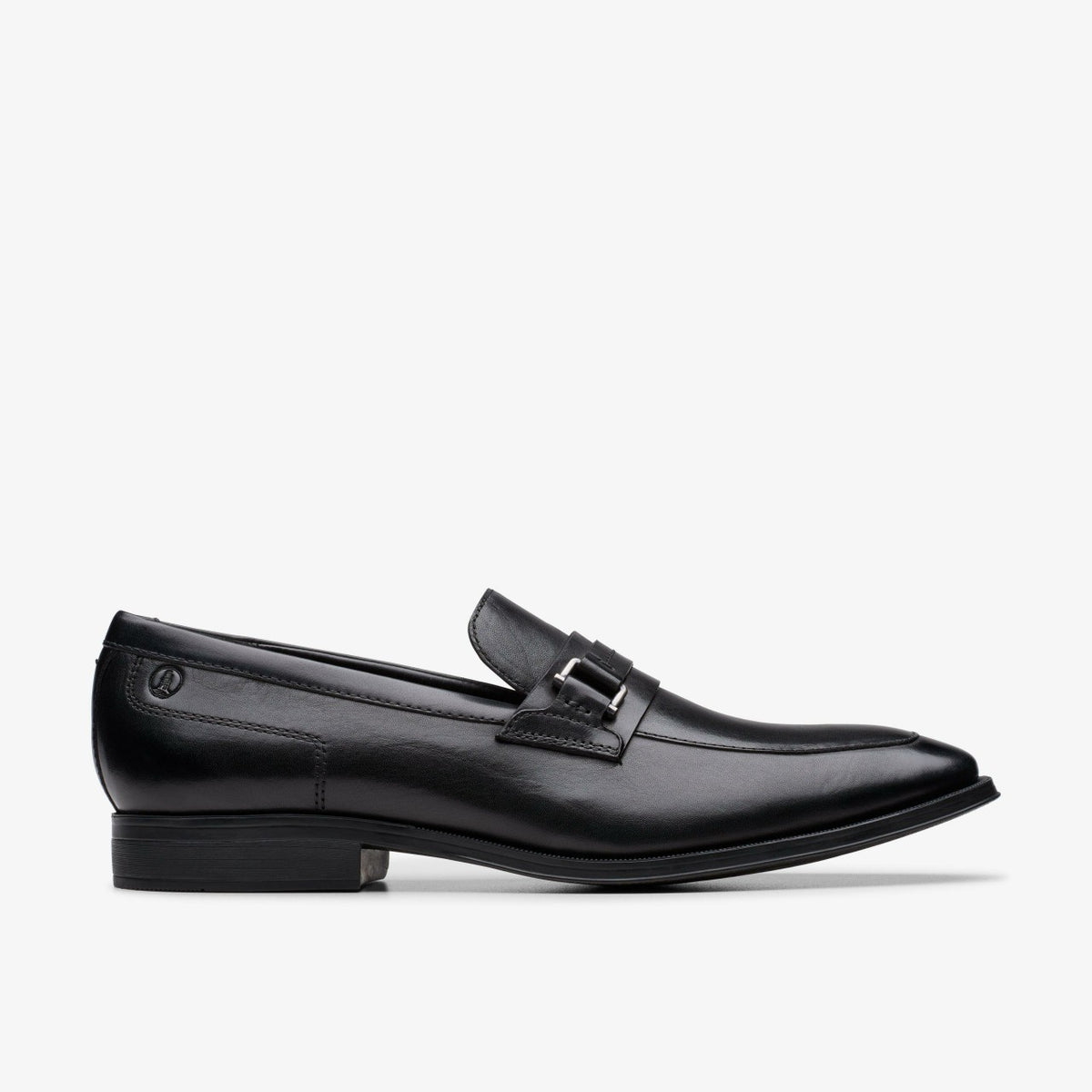 Paulton Lo Black Leather | Clarks discount - Men