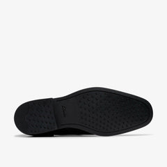 Paulton Lace Black Hi Shine Leather | Clarks on Sale - Men