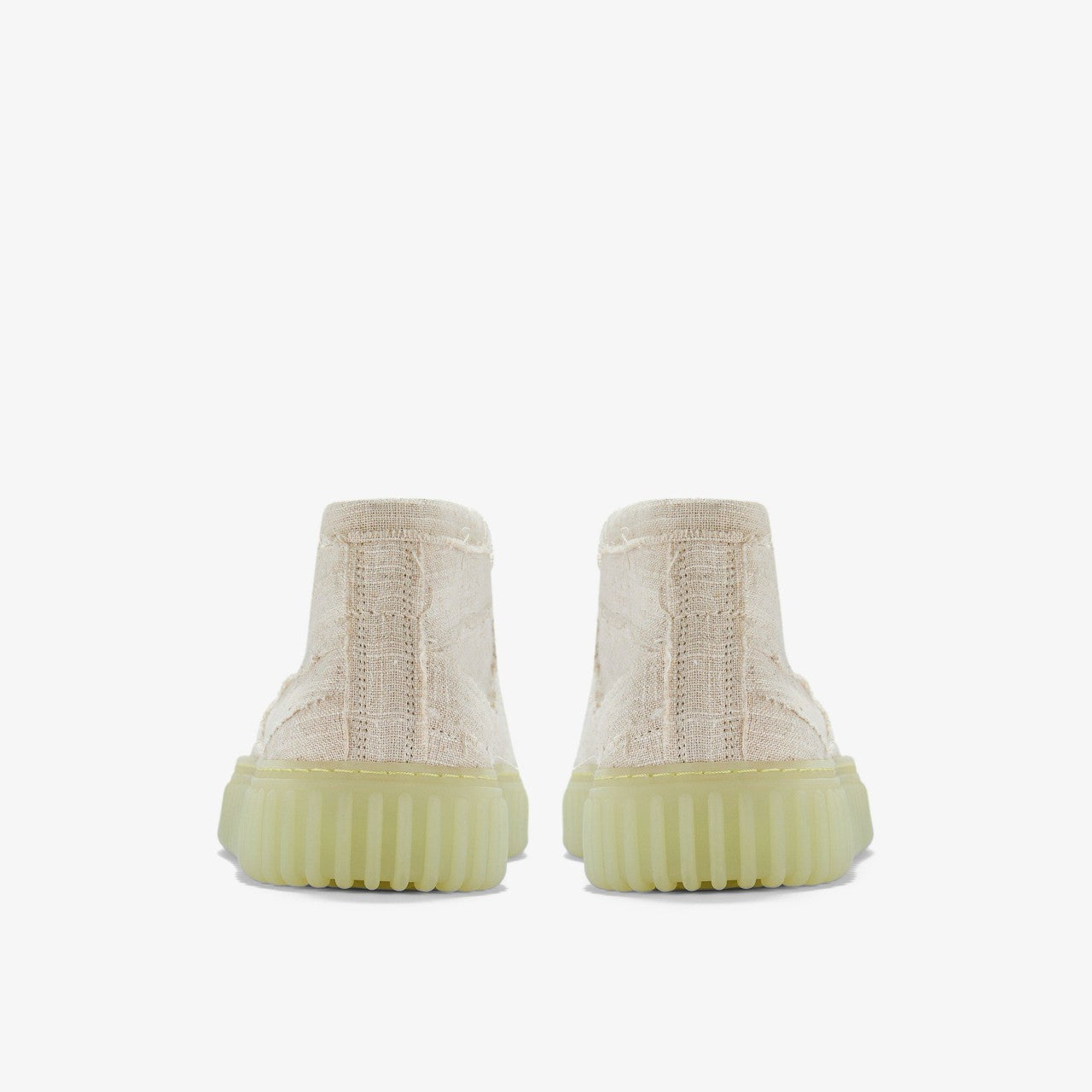 Torhill Hallow Off White Textile | Clarks Sale - Men