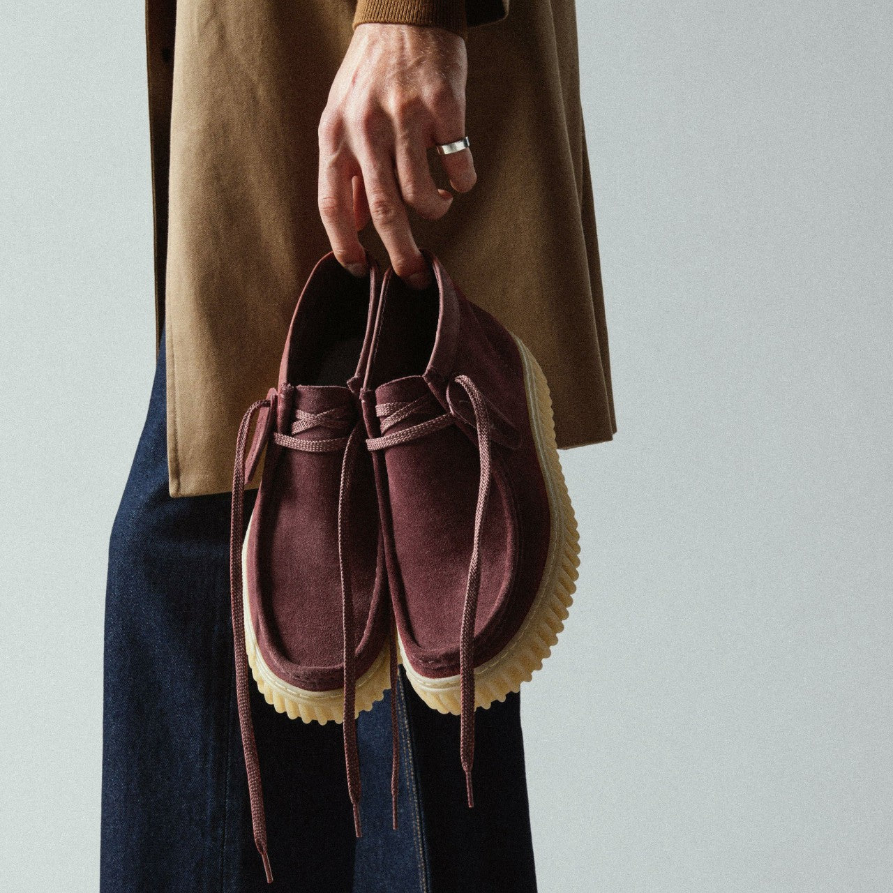 Torhill Hi Wine Suede | Clarks outlet - Women / Men