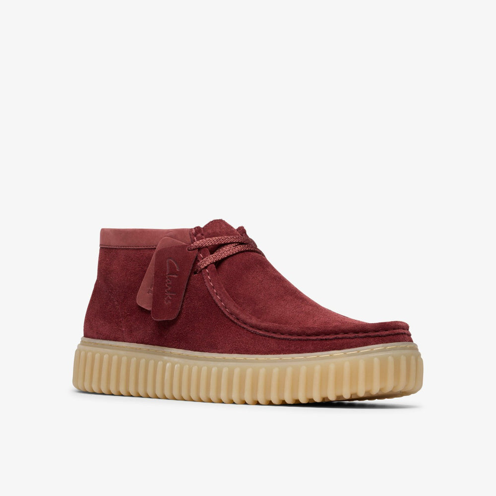 Torhill Hi Wine Suede | Clarks outlet - Women / Men