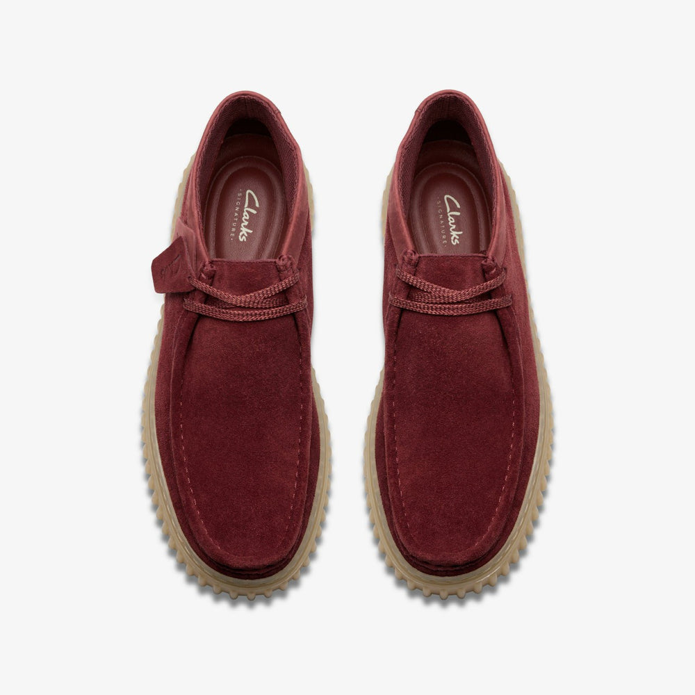 Torhill Hi Wine Suede | Clarks outlet - Women / Men