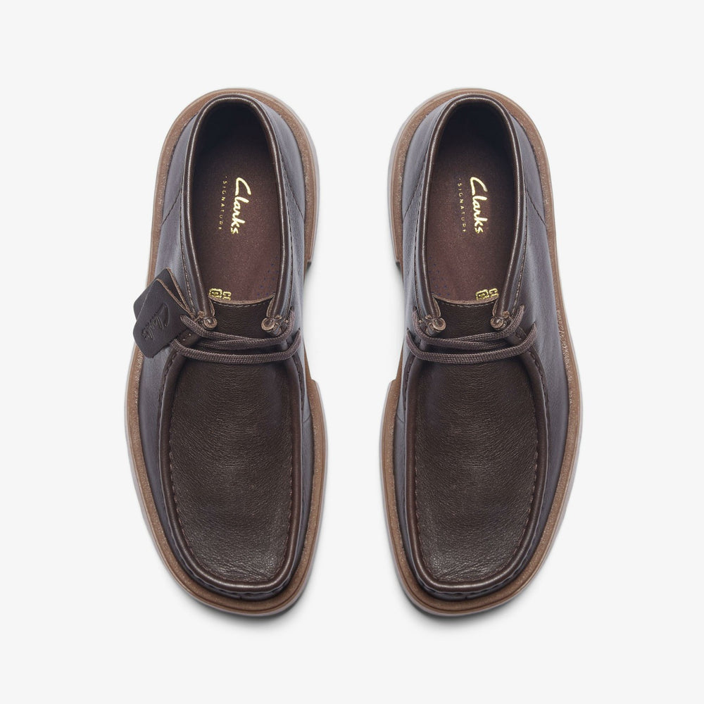 Torview Hi Brown Leather | Clarks on Sale - Men