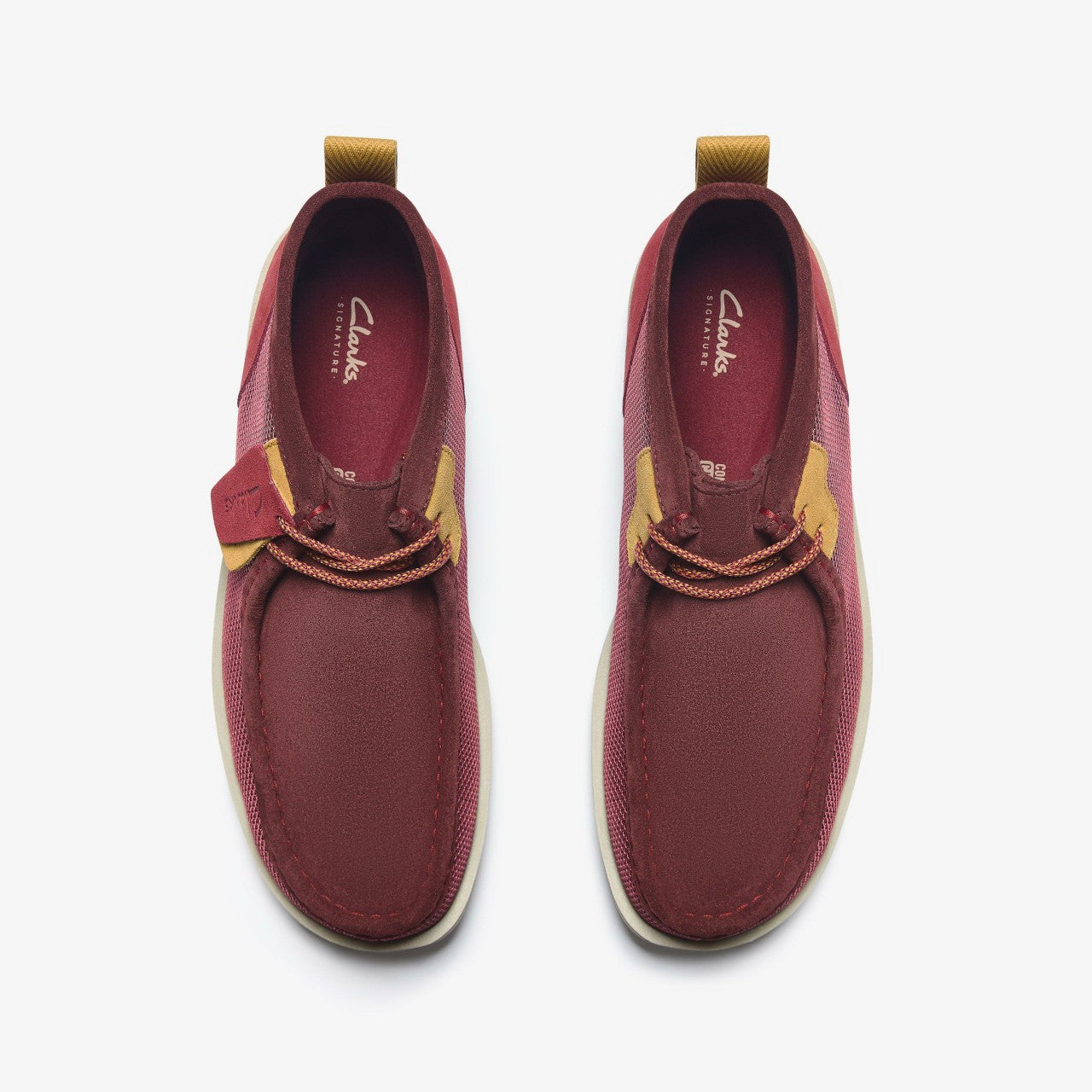 Wallabee FTR2 Boot Burgundy Combination | Clarks online - Men