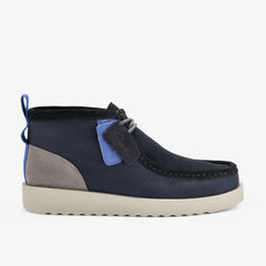 Wallabee FTR2 Boot Navy Combination | Clarks on Sale - Men