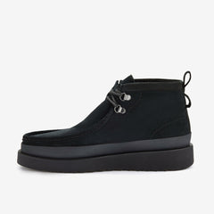 Wallabee FTR2 Hi Black Suede | Clarks Sale - Men