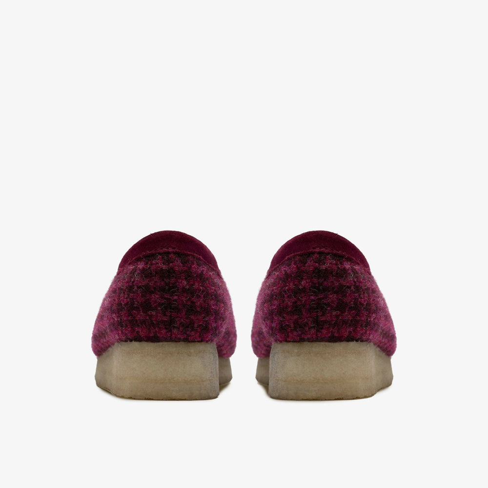Wallabee Purple Tweed Combination | Clarks discount - Women