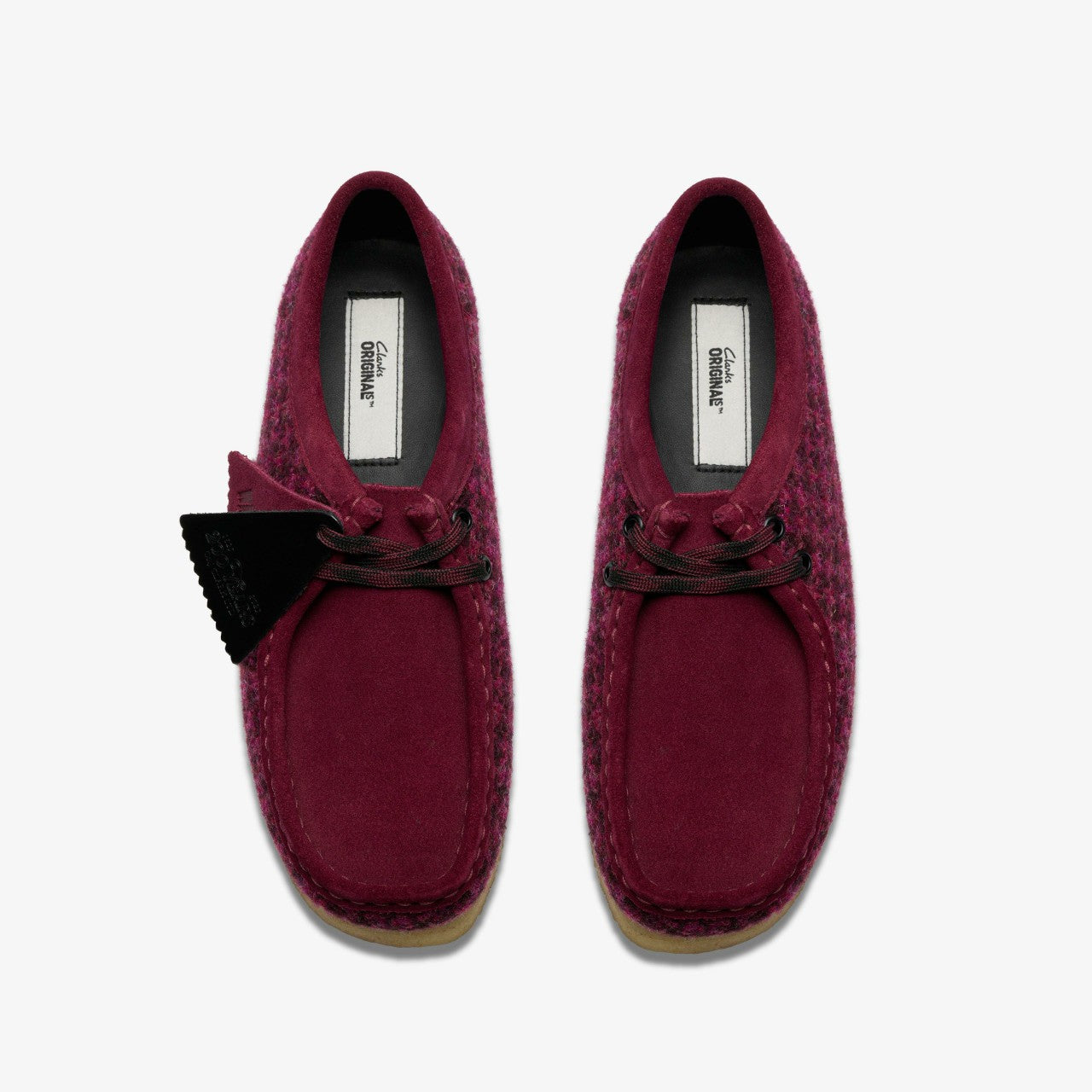 Wallabee Purple Tweed Combination | Clarks discount - Women
