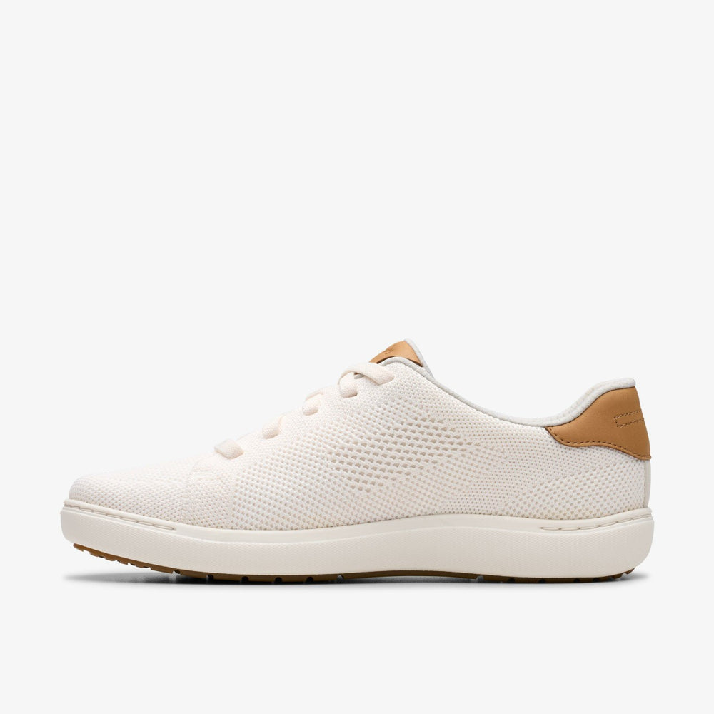 Nalle Walk White Knit | Clarks outlet - Women