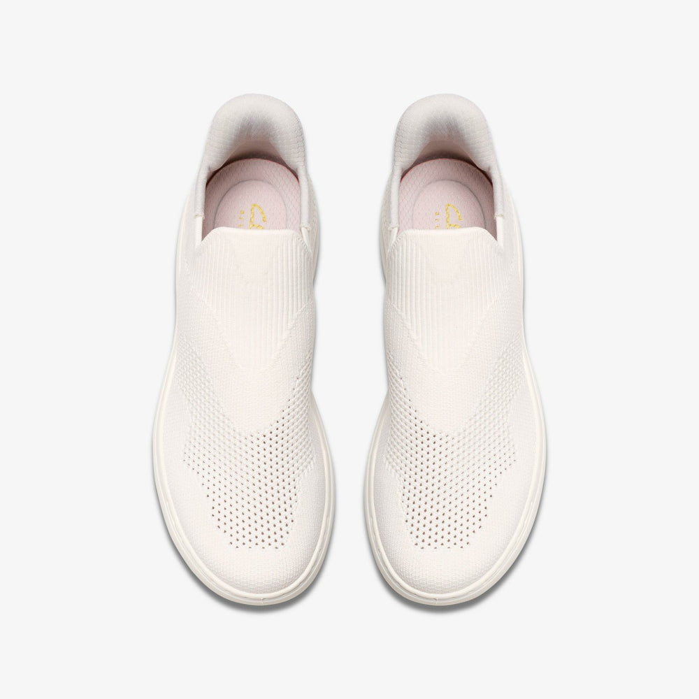 Nalle Step White Knit | Clarks outlet - Women
