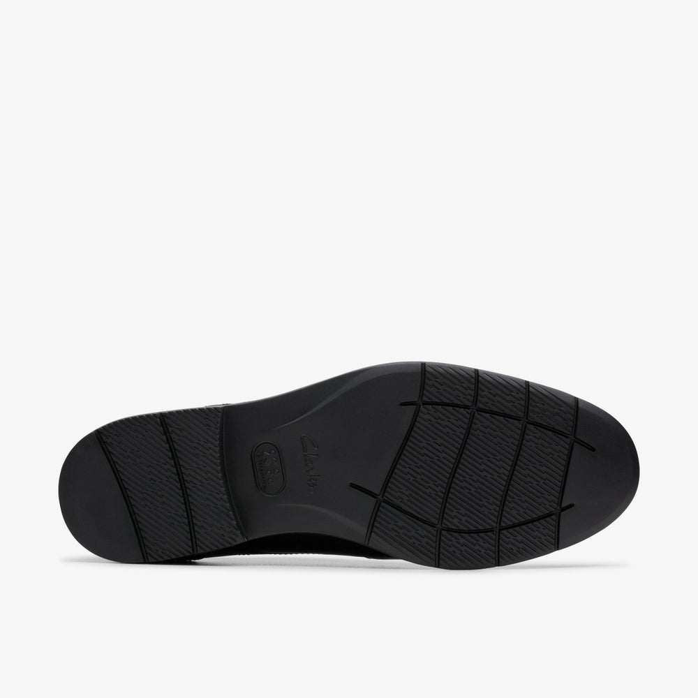 Banbury Derby Black Leather | Clarks on Sale - Men