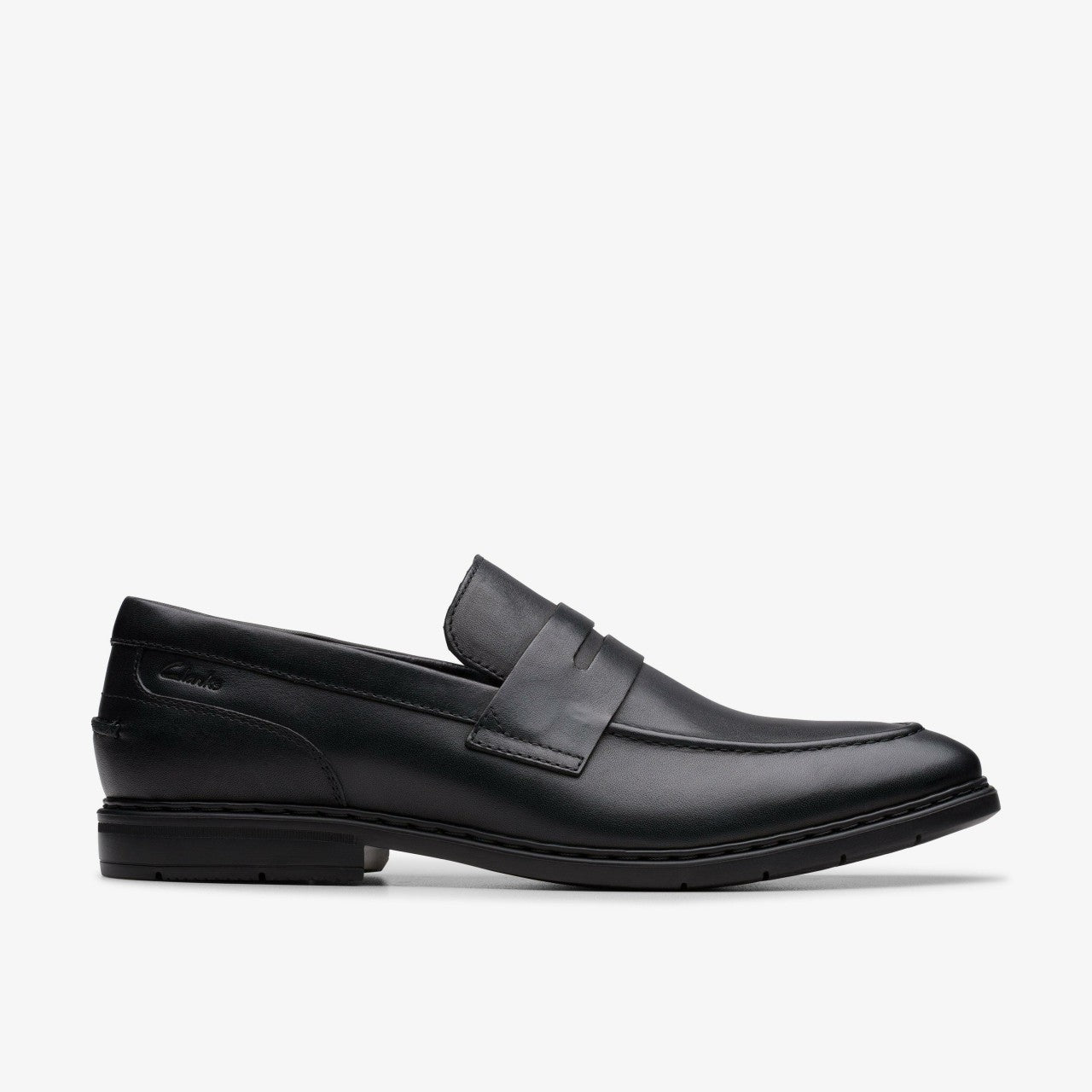 Banbury Lo Black Leather | Clarks outlet - Men
