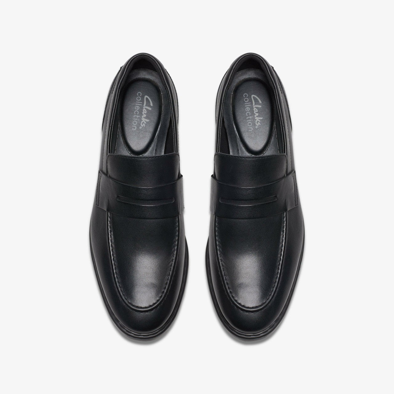 Banbury Lo Black Leather | Clarks outlet - Men