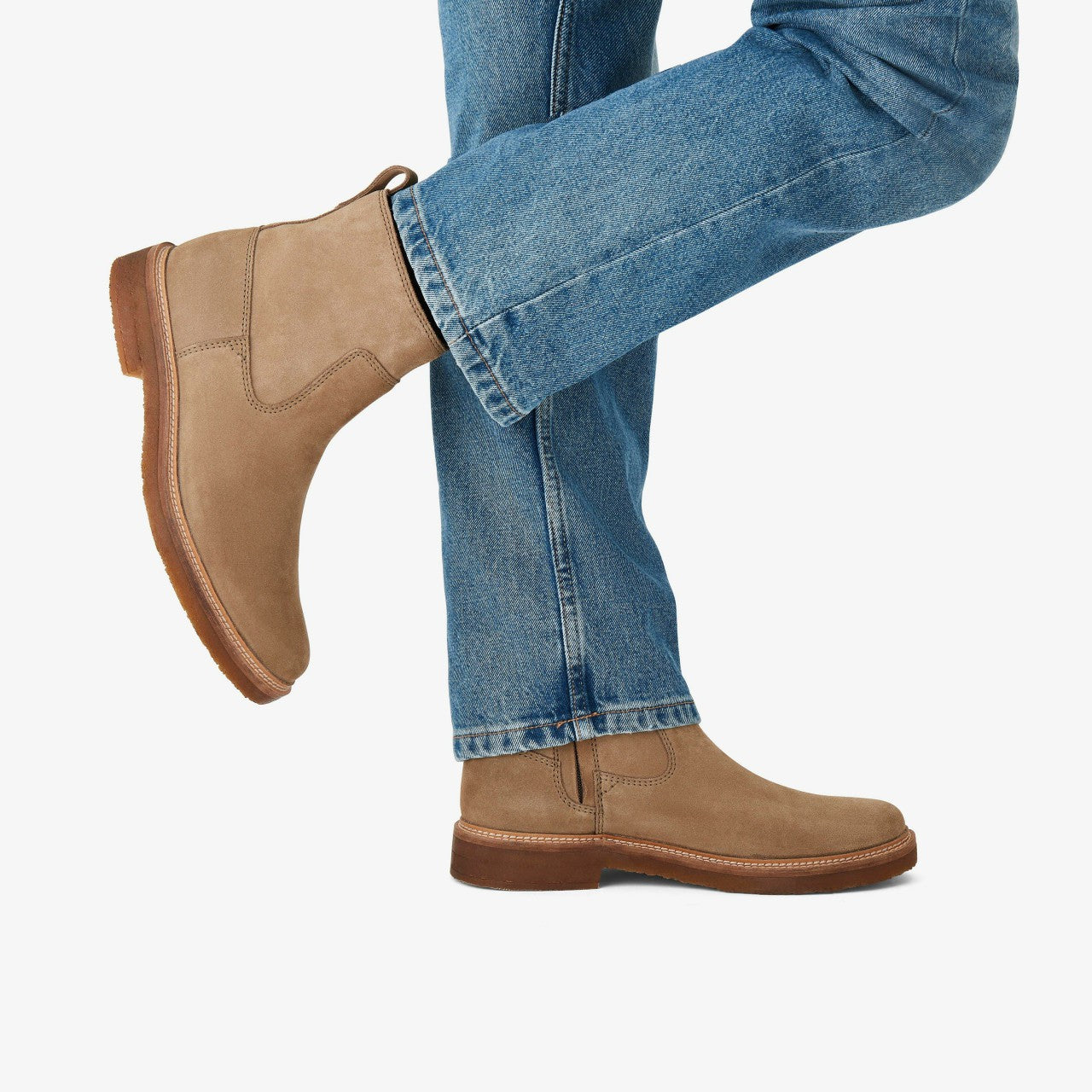 Clarkdale Boot Dark Sand Suede | Clarks on Sale - Men