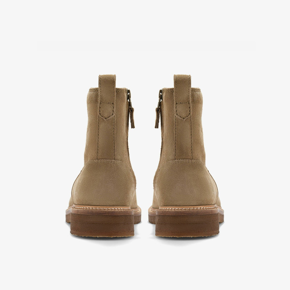 Clarkdale Boot Dark Sand Suede | Clarks on Sale - Men