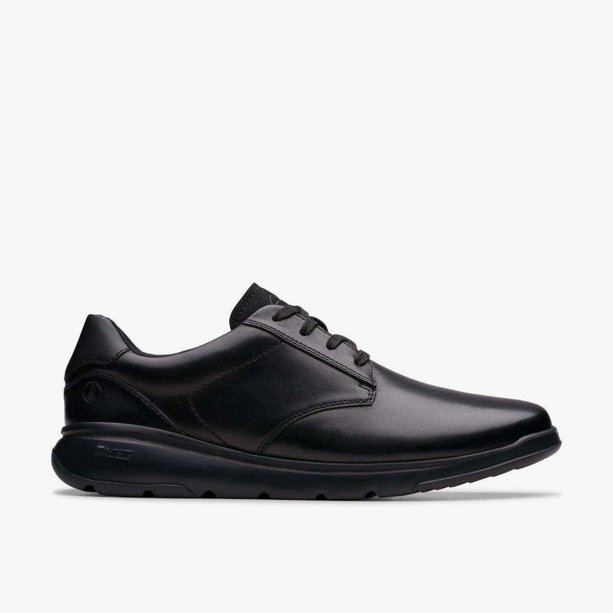 Lifton Lace Black Leather | Clarks discount - Men
