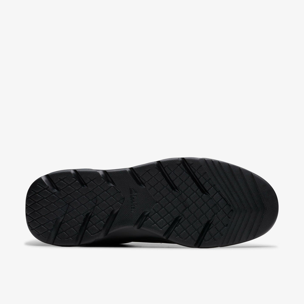 Lifton Lace Black Leather | Clarks discount - Men